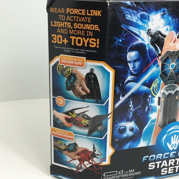 Star Wars Force Link Starter Kit Set Kylo Ren Action Figure Disney Wearable New - Picture 5 of 12